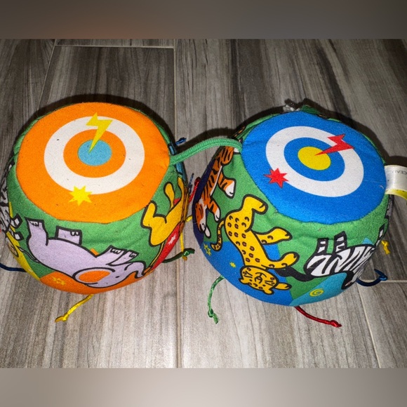 K KIDS Colorful Animal Print Bongos - Picture 4 of 5